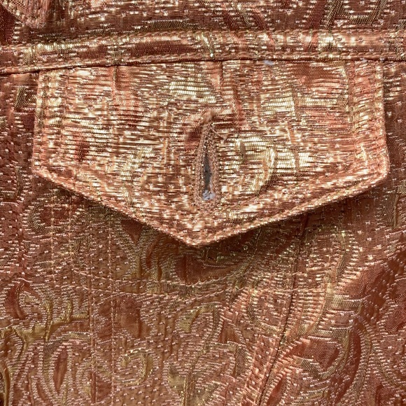Ruby Rd. Metallic Gold Jacket - Picture 4 of 10